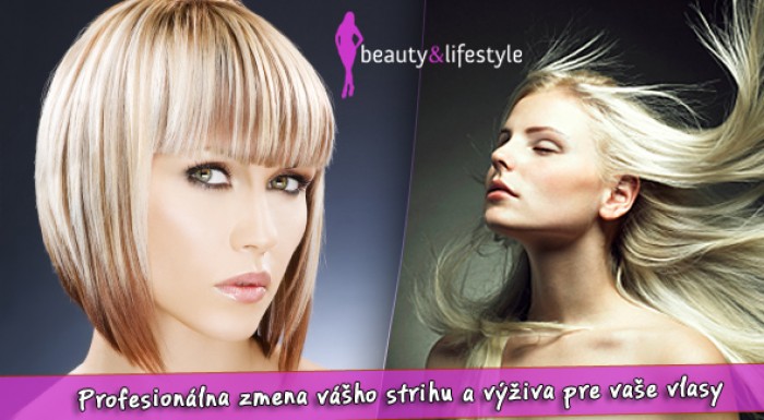 Kadernícky salón Beauty & Lifestyle - módny strih + aplikácia oleja pre hodvábne lesklé vlasy.