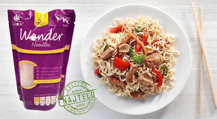 Zdravé japonské cestoviny Shirataki