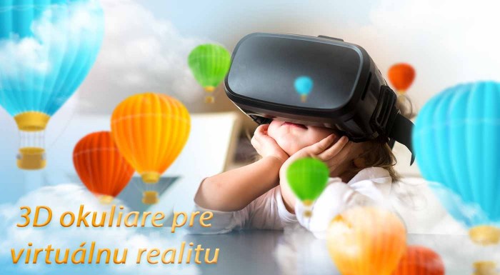 3D okuliare s ovládačom