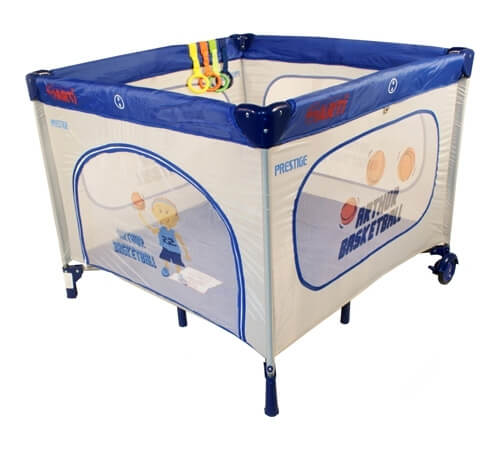 Detská ohrádka Arti BasicGo Blue/Grey modro-sivá