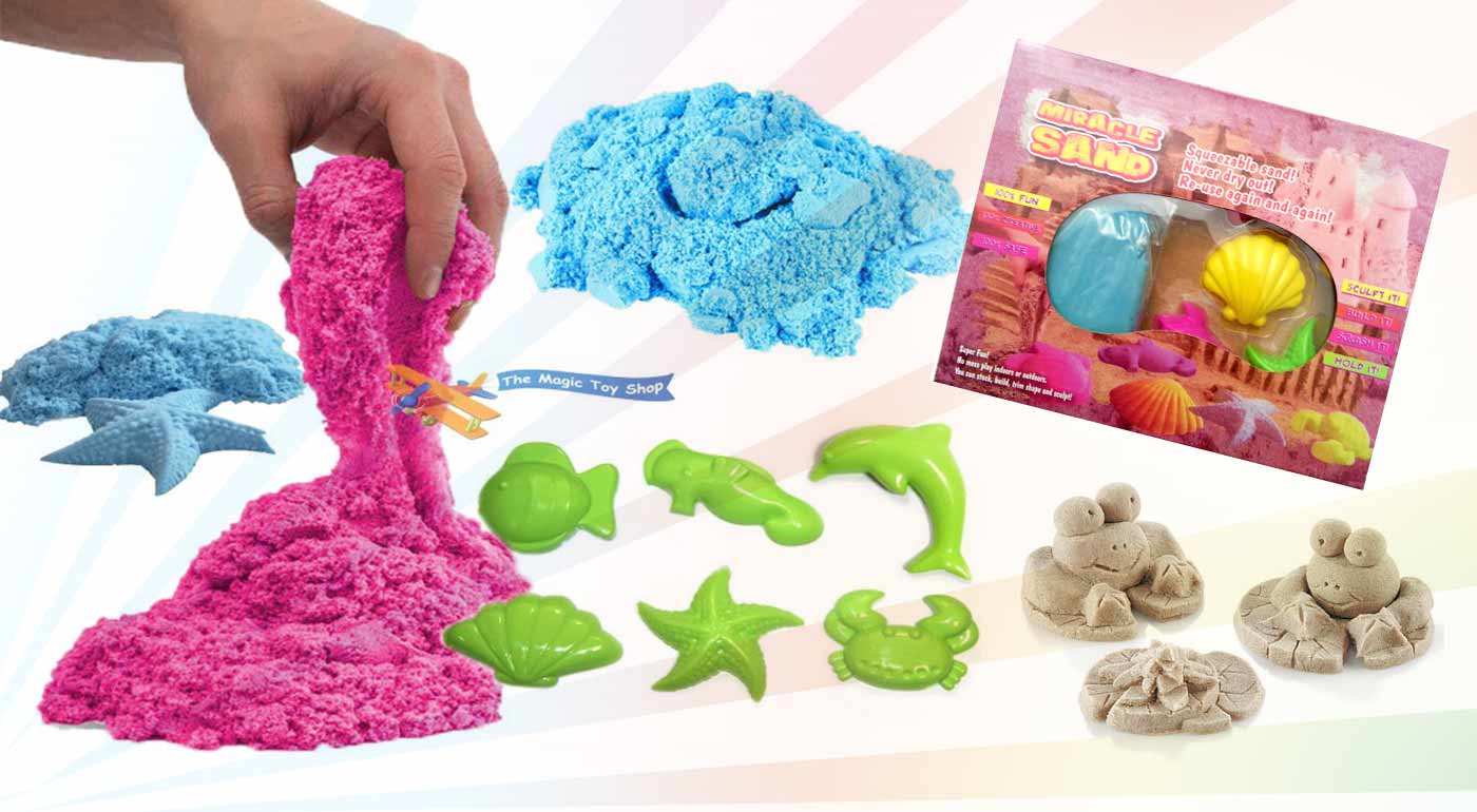 Magický piesok - perfektná hračka pre vaše deti