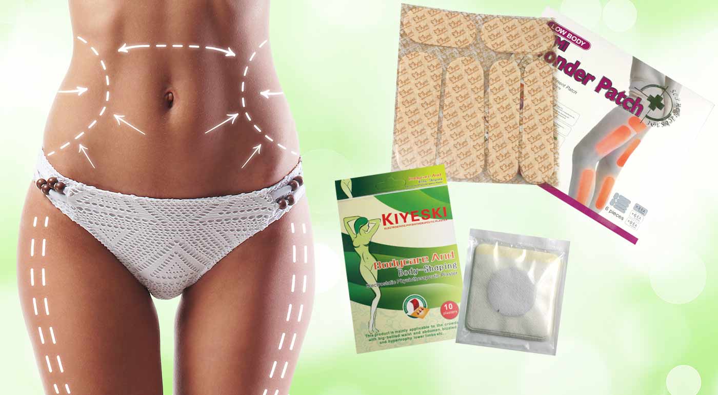 Prírodné náplaste na chudnutie