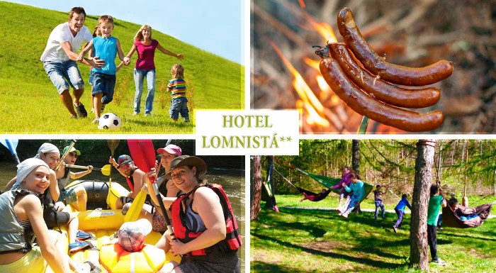 Aktívny pobyt v Hoteli Lomnistá na Horehroní