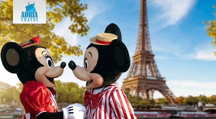 5-dňový zájazd do Paríža s návštevou Disneylandu