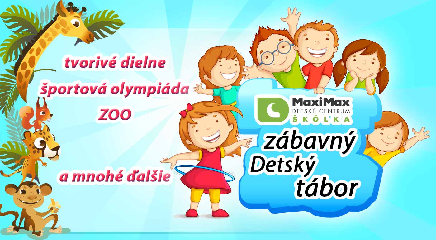 Denný detský tábor plný hier a tvorivosti