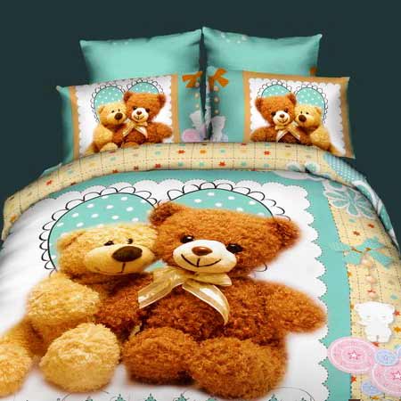 3D obliečky - Medvedík