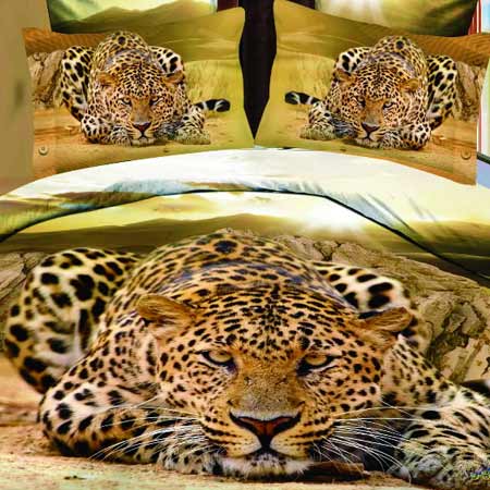 3D obliečky - Leopard