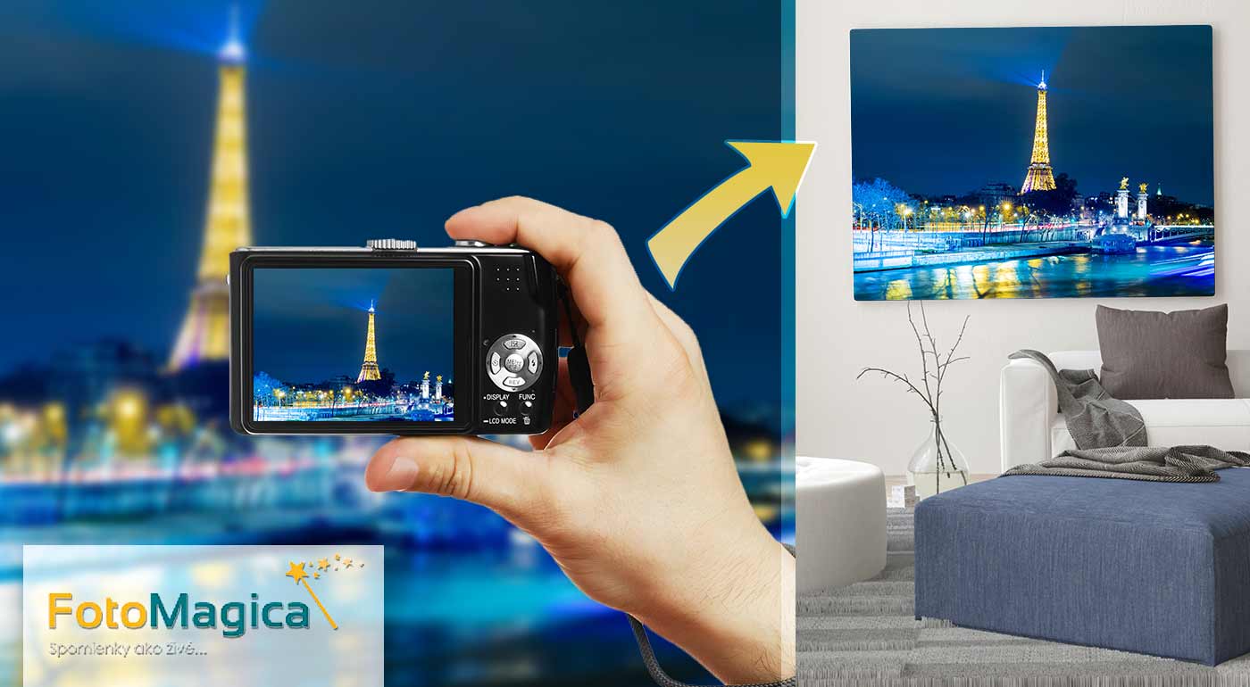 Fotoobraz na plátne