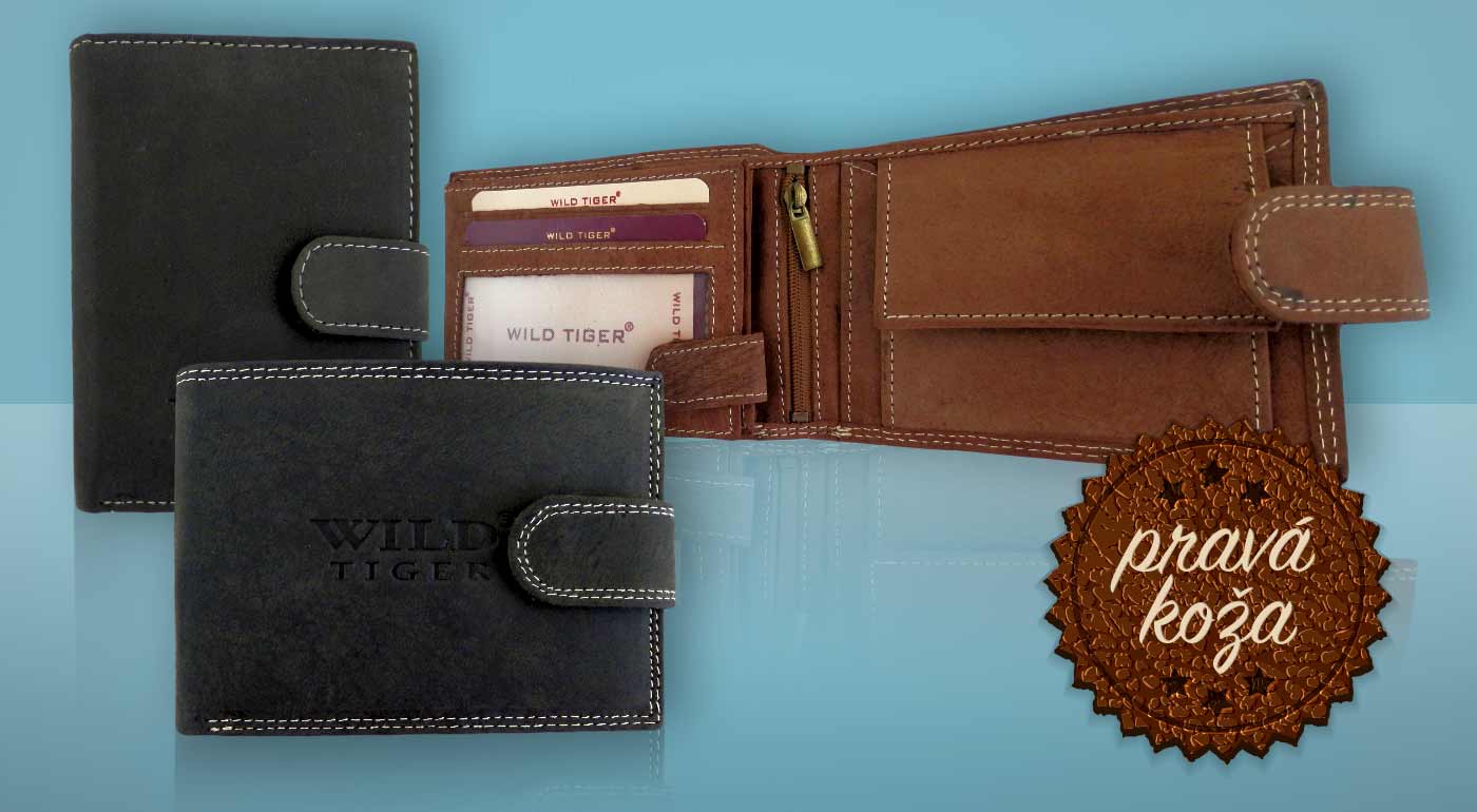 Pánske kožené peňaženky