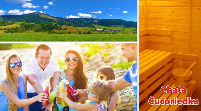 Chata Čučoriedka pod Kráľovou hoľou pre 10 osôb