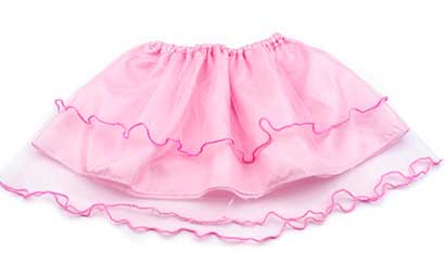 Dievčenská suknička - farba ružová
