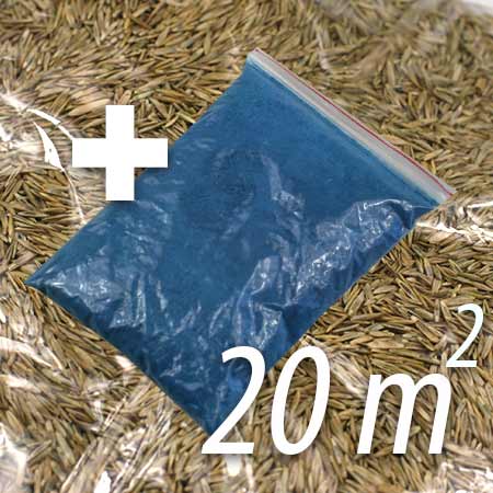 Živný roztok + trávne osivo na 20 m²