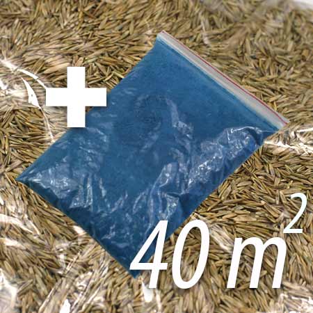 Živný roztok + trávne osivo na 40 m²