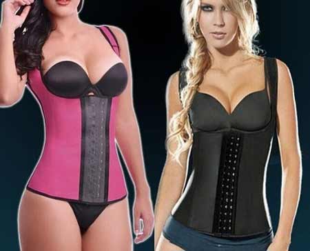 Zoštihľujúci korzet na chudnutie s ramienkami - veľkosť S/M