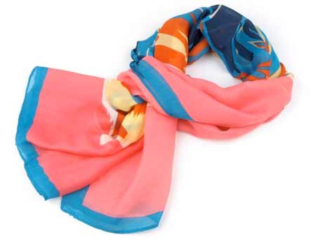 Šatka Ruža - farba ružová