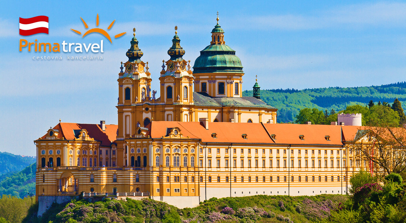 Rakúsky zámok Schallaburg a opátstvo v Melku