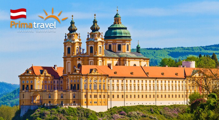 Rakúsky zámok Schallaburg a opátstvo v Melku