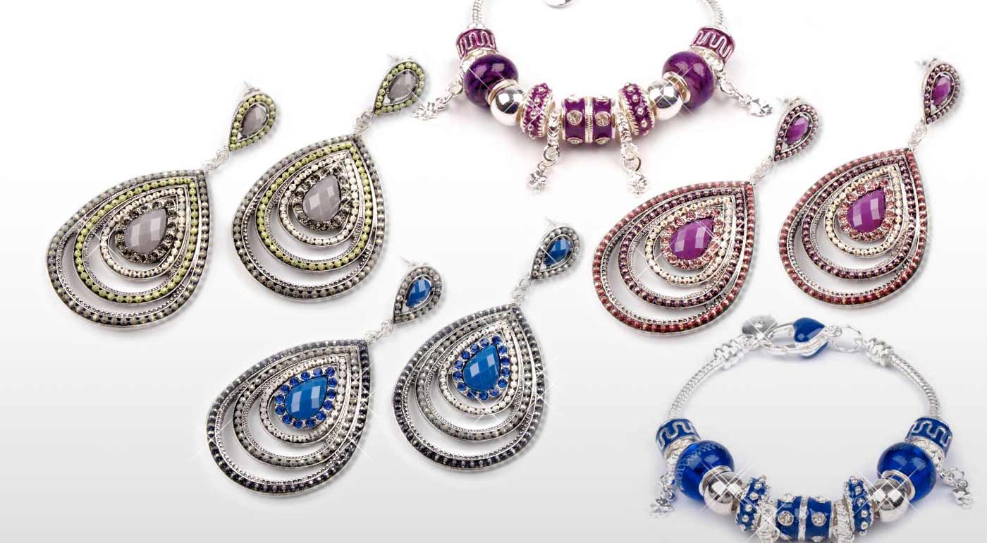 Náramky a náušnice v etno šýle