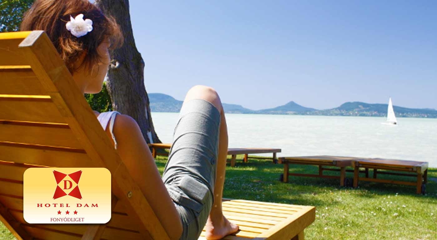 Oddych na Balatone v Hoteli Dam s vlastnou plážou