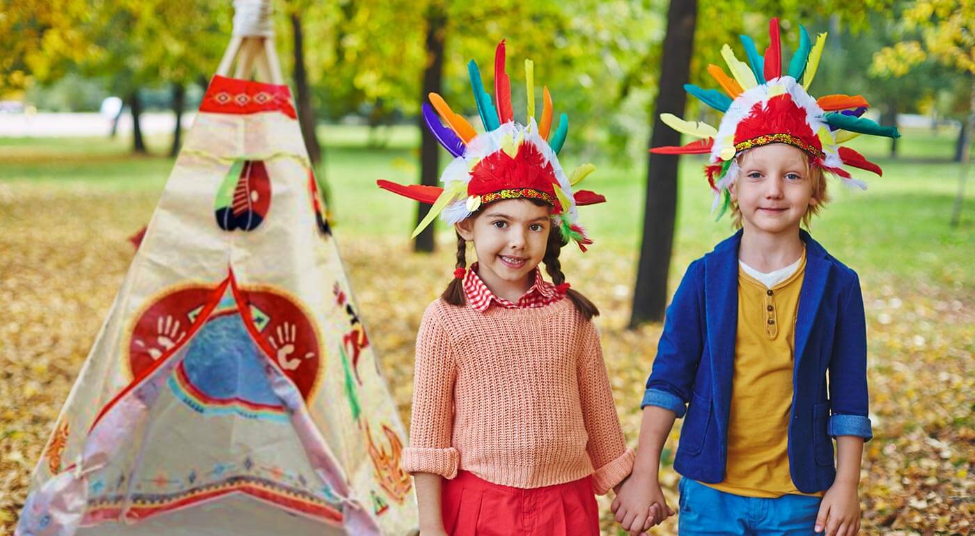 Detský indiánsky stan