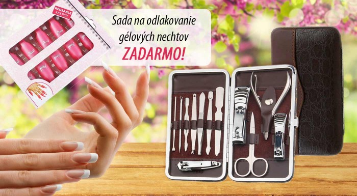 Elegantné sady manikúr 