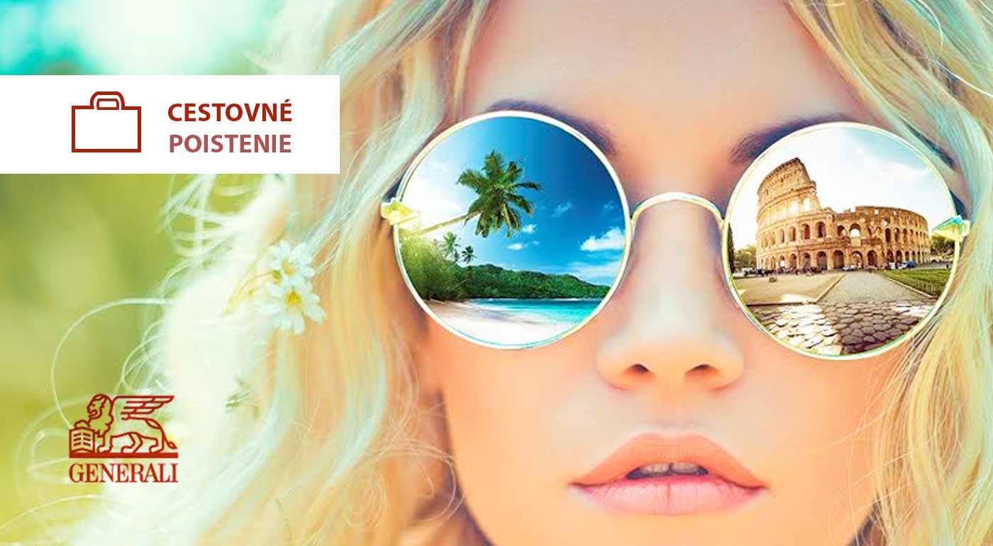 Cestovné poistenie od Generali do celého sveta