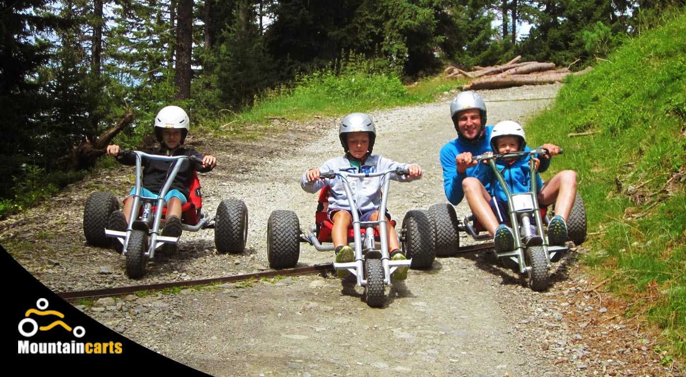 Jazda na downhillovej trojkolke v Bratislave