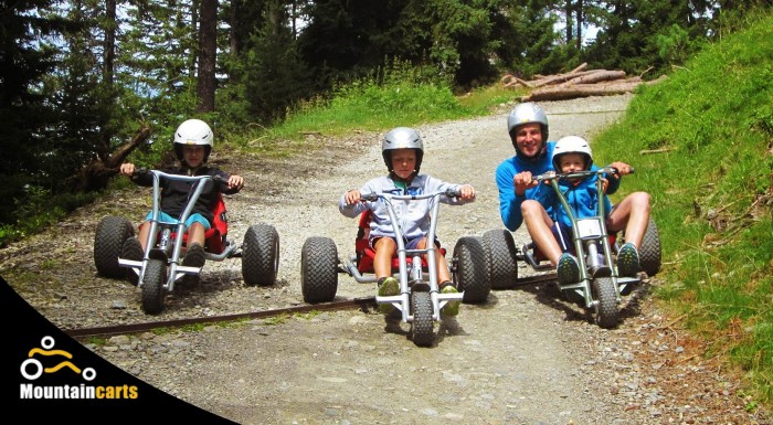 Jazda na downhillovej trojkolke v Bratislave