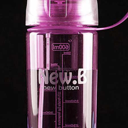 Ekofľaša so sprejom (600 ml) - farba ružová