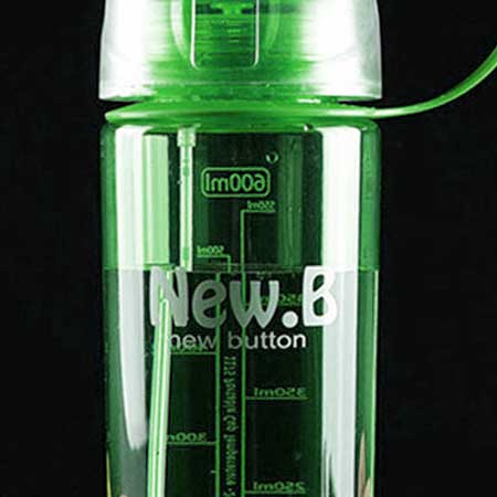 Ekofľaša so sprejom (600 ml) - farba zelená