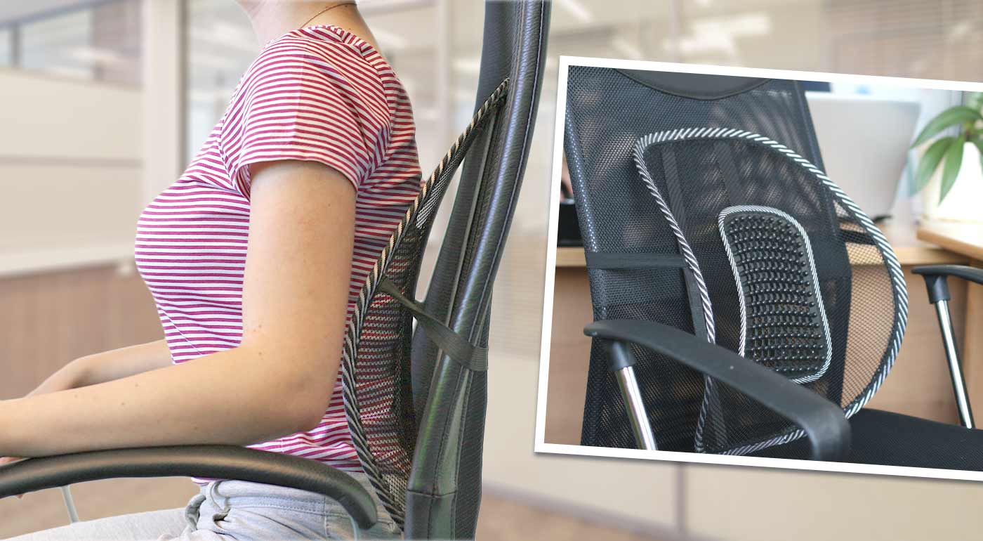 Masážna opierka pre zdravú chrbticu