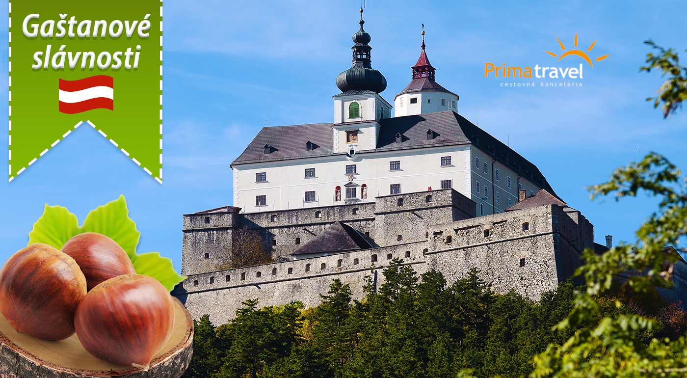 Gaštanové slávnosti a prepychové zámky v Rakúsku