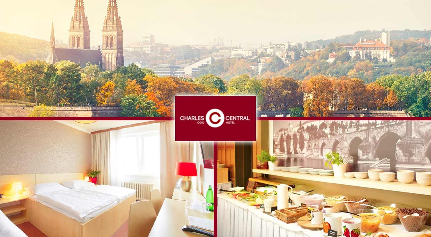 Hotel Charles Central *** v Prahe na 3 dni