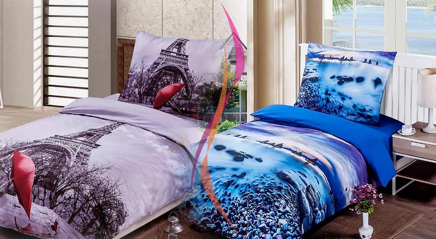 Obliečky s prekrásnymi 3D vzormi