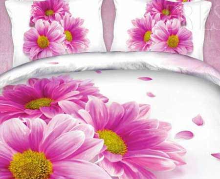 3D obliečky - Gerbery