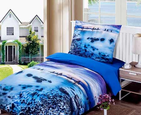 3D obliečky - More za prílivu