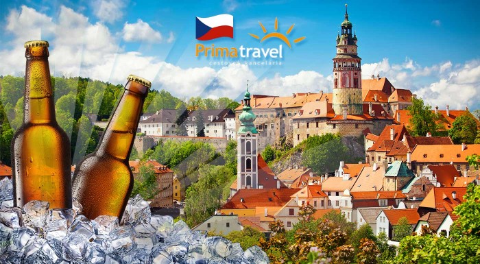 Zámky južných Čiech s návštevou pivovaru