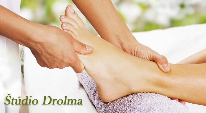 Reflexná masáž chodidiel s odblokovaním chrbtice