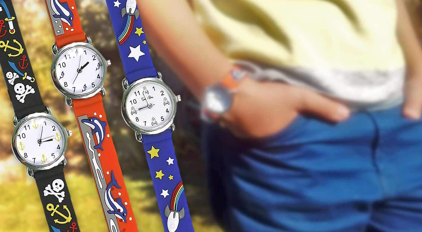 Detské hodinky pre chlapcov i dievčatá