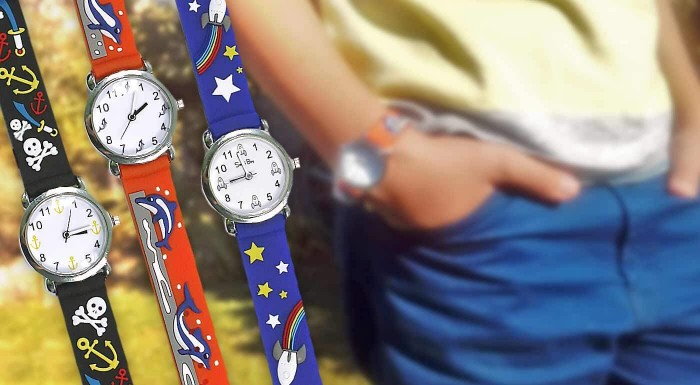 Detské hodinky pre chlapcov i dievčatá