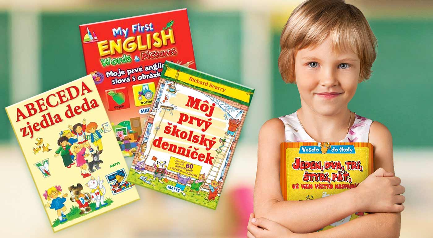 Detské knižky pre školákov a predškolákov