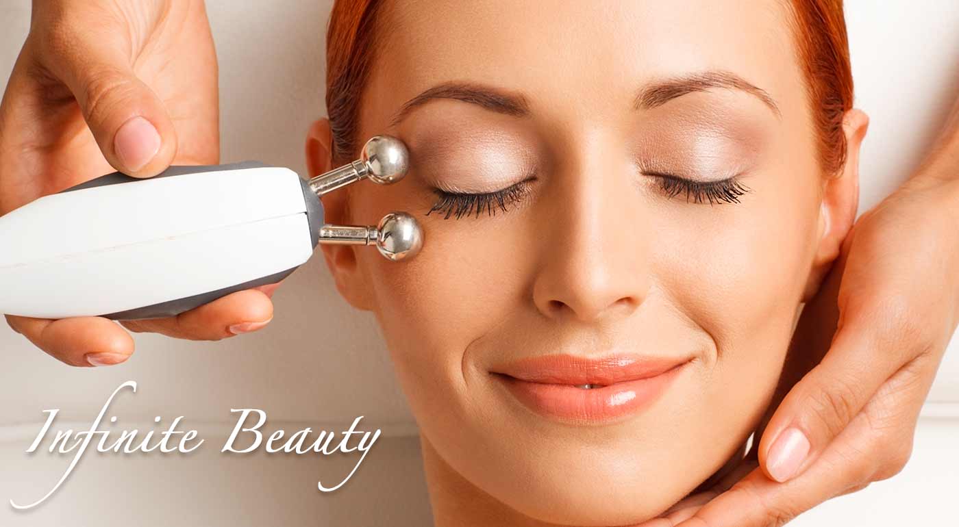 Rádiofrekvencia a masáž tváre pre omladenie pleti