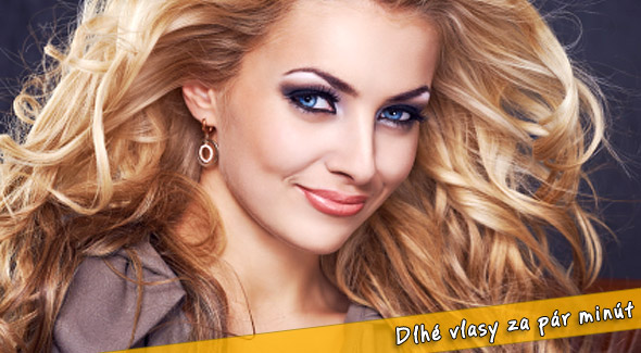 CLIP IN - sada na predĺženie a zahustenie vlasov. 