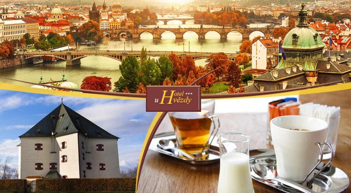 Poznávanie Prahy - Hotel U hvězdy*** blízko centra