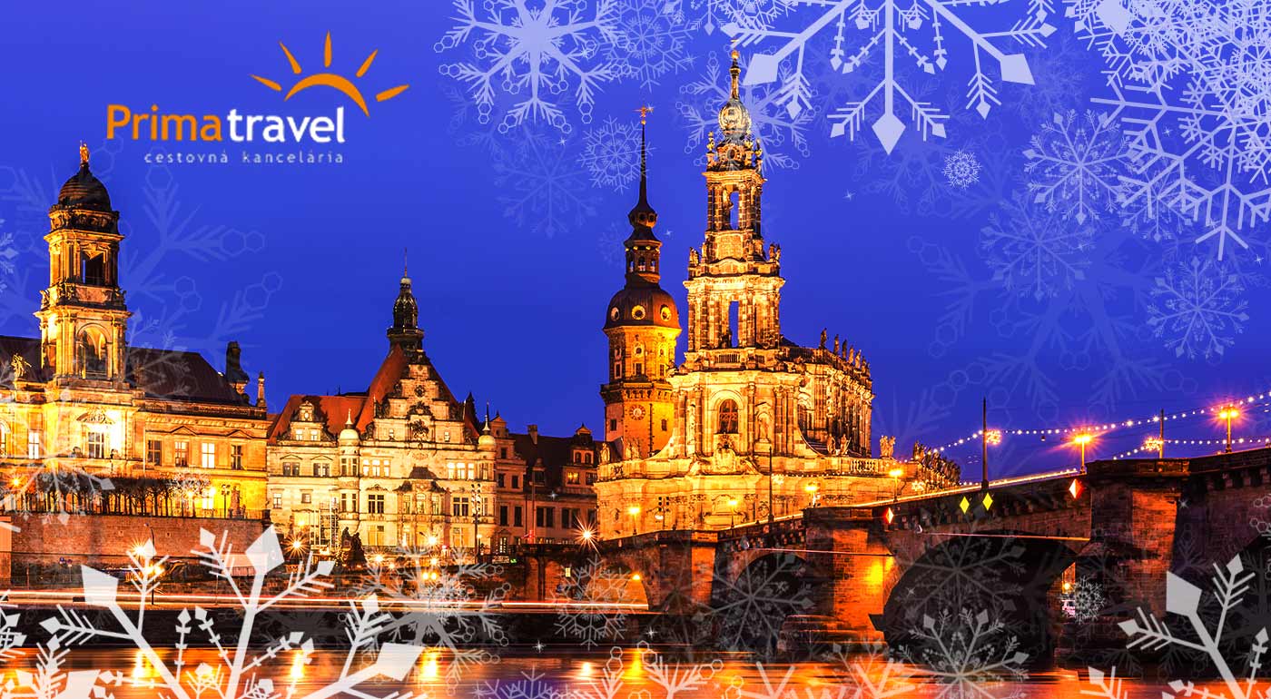 Vianočné Drážďany a slávny "Popoluškin" zámok