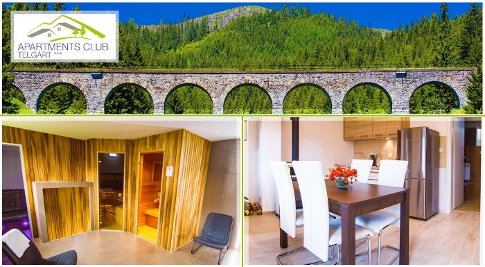 Pobyt v apartmánoch na Horehroní