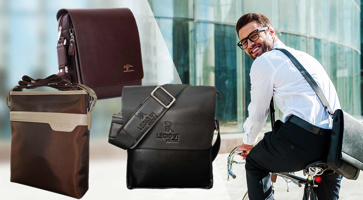 Elegantné pánske tašky cez rameno