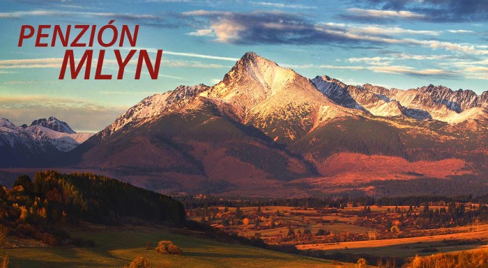Oddychujte v Tatrách v penzióne Mlyn