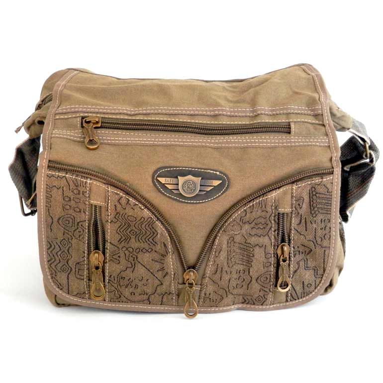 Taška na plece Baby Fish - khaki