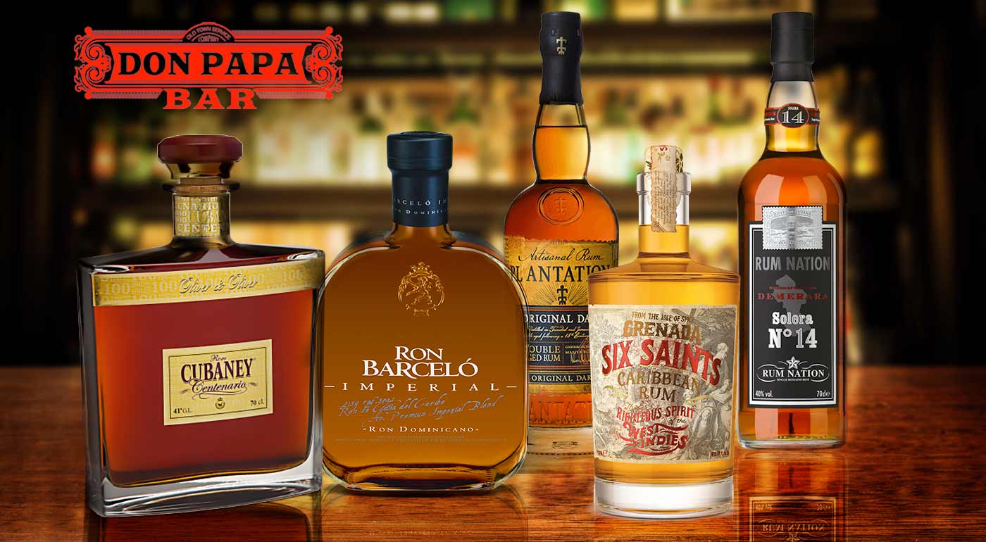 Ochutnávka prémiových rumov v Don Papa